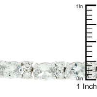 Thumbnail for Oversized Oval Cubic Zirconia Tennis Bracelet