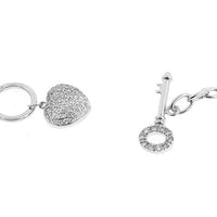 Thumbnail for Heart and Key Bracelet