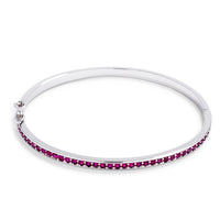 Thumbnail for Fuchsia CZ Bangle Bracelet