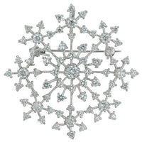 Thumbnail for Delicate Snowflake Brooch