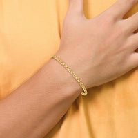 Thumbnail for 14karat 3mm Concave Anchor Chain