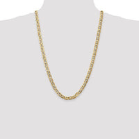 Thumbnail for 14karat 7mm Concave Anchor Chain