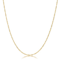 Thumbnail for 16 Inch Gold Twisted Fashion Chain