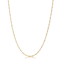 Thumbnail for 18 Inch Gold Twisted Chain