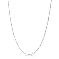 Thumbnail for 18 Inch Silver Twisted Chain