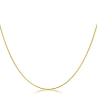 Thumbnail for 18 Inch Golden Snake Chain