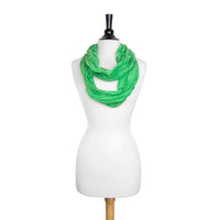 Thumbnail for Light Green Genevieve Infinity Scarf