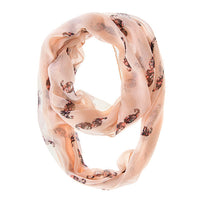 Thumbnail for Forever Peach Infinity Scarf