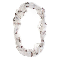 Thumbnail for Forever White Infinity Scarf