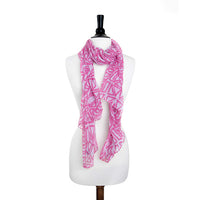 Thumbnail for Audrey Pink Scarf