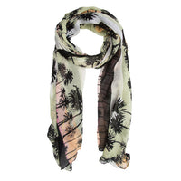 Thumbnail for Green Bonnie Tropical Scarf