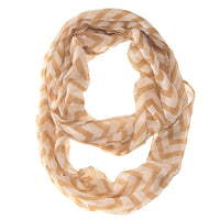 Thumbnail for Zig Zag Camel Infinity Scarf