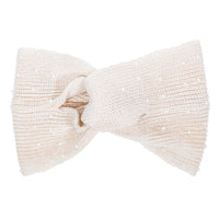 Thumbnail for Off White Alison Knotted Knit Headband