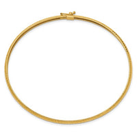 Thumbnail for 14karat Textured Flexible Bangle