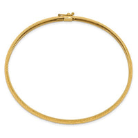 Thumbnail for 14karat Textured Flexible Bangle