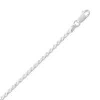 Thumbnail for Diamond Cut Rope Chain (2.2mm)