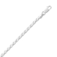 Thumbnail for Diamond Cut Rope Chain (3.3mm)
