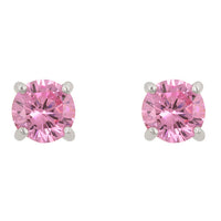 Thumbnail for Pink Cubic Zirconia Stud Earrings