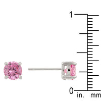 Thumbnail for Pink Cubic Zirconia Stud Earrings