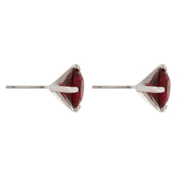 Thumbnail for Ruby Cubic Zirconia Studded Earrings
