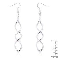 Thumbnail for Silver Twist Earrings