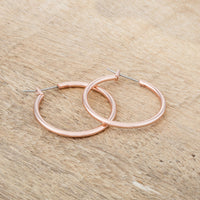 Thumbnail for Small Rosegold Hoop Earrings