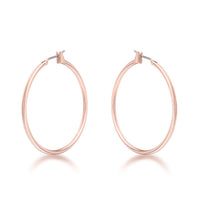 Thumbnail for Elegant Rosegold Hoop Earrings
