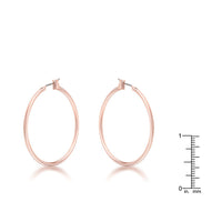 Thumbnail for Elegant Rosegold Hoop Earrings