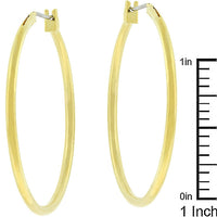 Thumbnail for Basic Golden Hoop Earrings