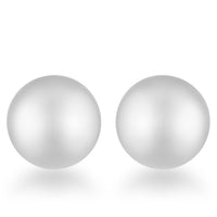 Thumbnail for Julie Rhodium Sphere Stud Earrings