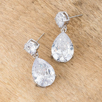 Thumbnail for Shimmering CZ Earrings
