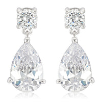 Thumbnail for Elegant Cubic Zirconia Drop Earrings