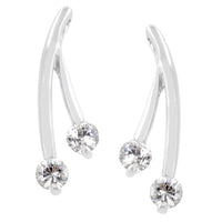 Thumbnail for Branched Cubic Zirconia Earrings