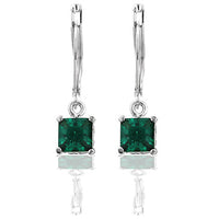 Thumbnail for Forest Cubic Zirconia Drop Earrings