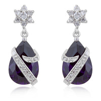 Thumbnail for Royal Wrapped Amethyst Earrings