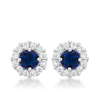 Thumbnail for Bella Bridal Earrings in Blue
