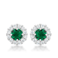 Thumbnail for Bella Bridal Earrings in Green