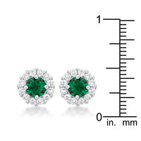Thumbnail for Bella Bridal Earrings in Green