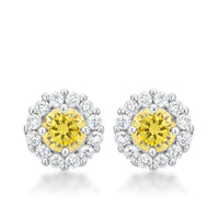 Thumbnail for Bella Bridal Earrings in Yellow