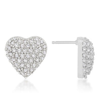 Thumbnail for Special Pave Heart Earrings