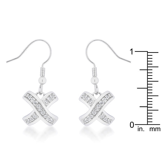 Timeless Pave Drop Earrings