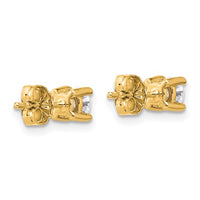Thumbnail for 14-karat 1/2ctw SI1/SI2, G H I, Lab Grown Diamond 4 Prong Earring