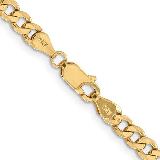 14-Karat 4.75mm Flat Figaro Chain - 28"