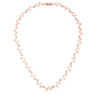 Thumbnail for Rose Gold Tone Vineyard Necklace