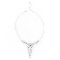 Thumbnail for Bejeweled Cubic Zirconia Bib Necklace