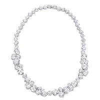 Thumbnail for Bejeweled Cubic Zirconia Collar Necklace