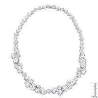 Thumbnail for Bejeweled Cubic Zirconia Collar Necklace