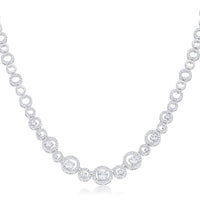 Thumbnail for Graduated Cubic Zirconia Necklace