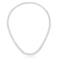 Thumbnail for Graduated Cubic Zirconia Necklace