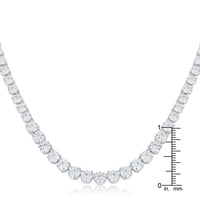 Thumbnail for Graduated Cubic Zirconia Necklace